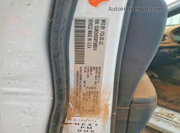1C4RDHDG9PC685514 2023 DODGE DURANGO Белый Вид наклейки с VIN-кодом