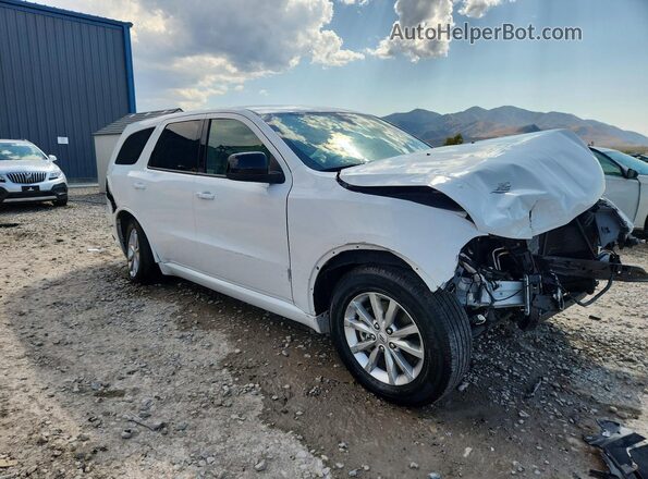 1C4RDHDG9SC552342 2025 DODGE DURANGO Белый Передняя правая четверть