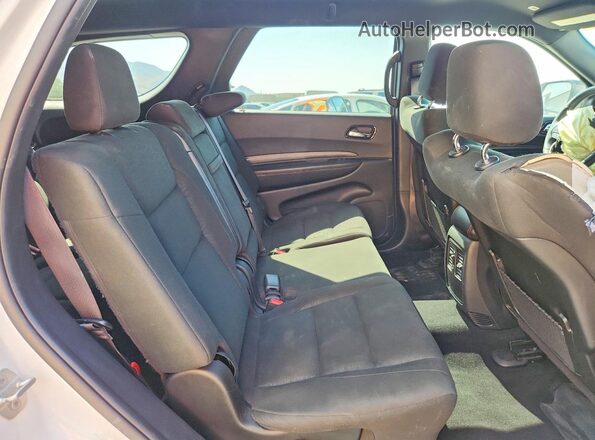 1C4RDHDG9SC552342 2025 DODGE DURANGO Белый Вид задней части салона
