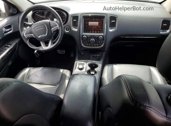 1C4RDHDGXGC330612 2016 DODGE DURANGO White Вид панелі приладів