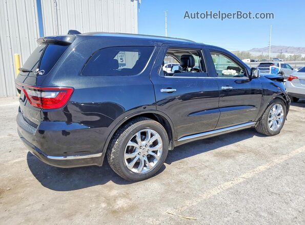 1C4RDHEG0GC336563 2016 DODGE DURANGO Black Rear right