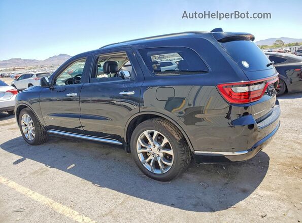 1C4RDHEG0GC336563 2016 DODGE DURANGO Black Rear left
