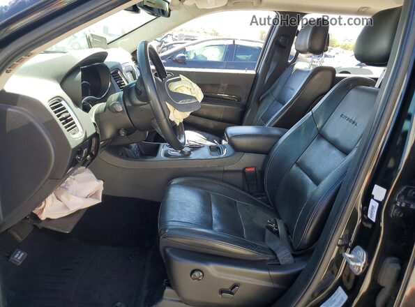 1C4RDHEG0GC336563 2016 DODGE DURANGO Black Front interior view