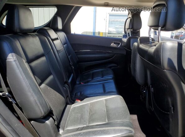 1C4RDHEG0GC336563 2016 DODGE DURANGO Black Rear interior view