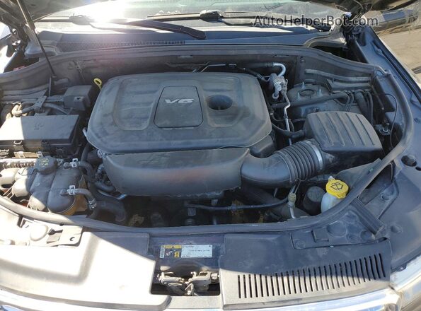 1C4RDHEG0GC336563 2016 DODGE DURANGO Black Engine compartment view