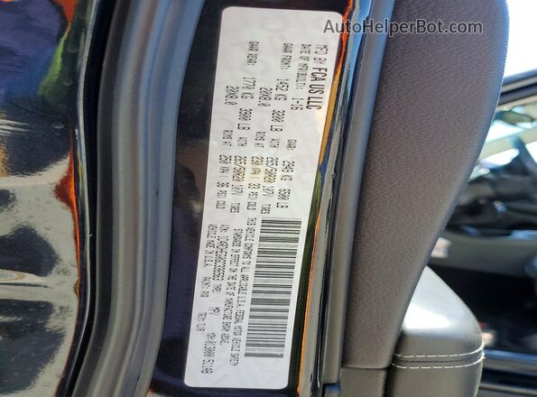 1C4RDHEG0GC336563 2016 DODGE DURANGO Black 360 interior view