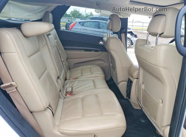 1C4RDHEG2JC175530 2018 DODGE DURANGO White უკანა სალონის ხედი