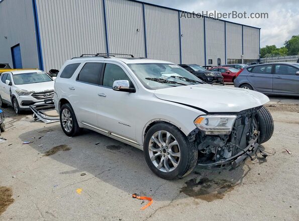 1C4RDHEG2JC175530 2018 DODGE DURANGO White წინა მარჯვენა