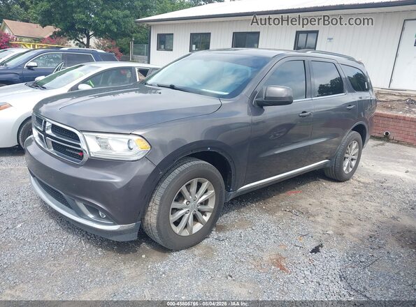 1C4RDJAG0HC857538 2017 DODGE DURANGO Gray Передня ліва чверть