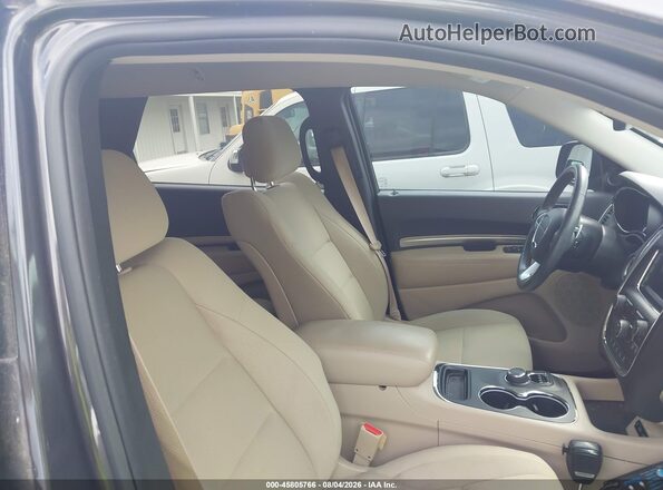1C4RDJAG0HC857538 2017 DODGE DURANGO Gray Вид салону спереду