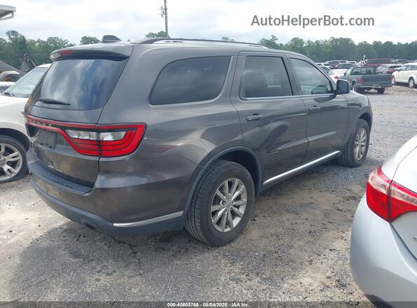 1C4RDJAG0HC857538 2017 DODGE DURANGO Gray Задня права чверть
