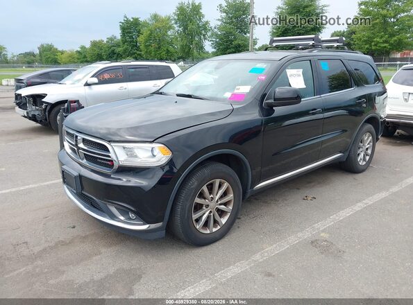 1C4RDJAG0JC150283 2018 DODGE DURANGO Black Передня ліва чверть