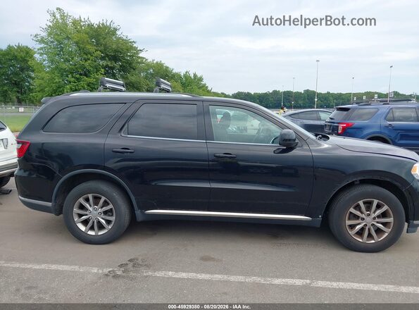 1C4RDJAG0JC150283 2018 DODGE DURANGO Black Вид задньої частини салону