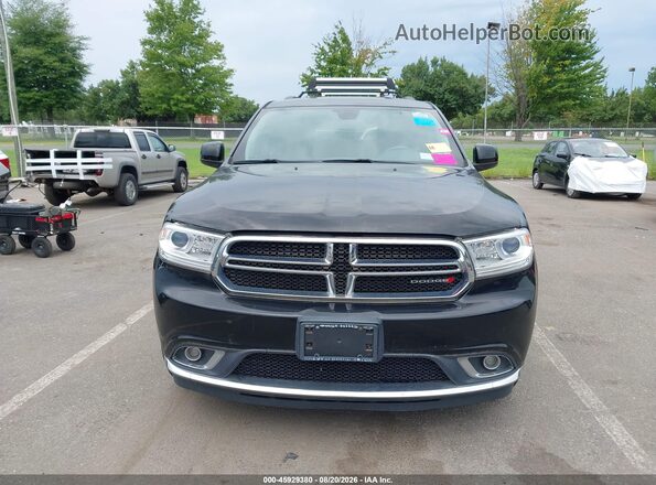 1C4RDJAG0JC150283 2018 DODGE DURANGO Black Вид щитка приладів