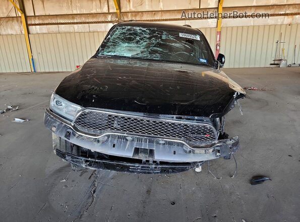 1C4RDJAG0PC592196 2023 DODGE DURANGO Black Вид спереду