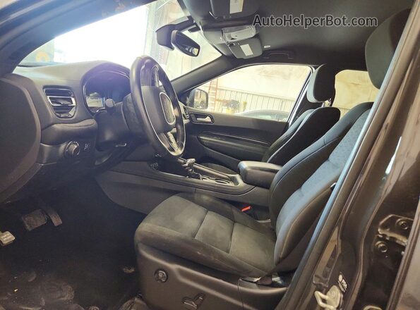1C4RDJAG0PC657466 2023 DODGE DURANGO Black Вид салону спереду