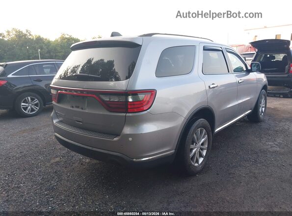 1C4RDJAG1HC785510 2017 DODGE DURANGO Silver Задня права чверть
