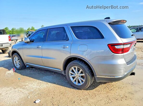 1C4RDJAG1MC627078 2021 DODGE DURANGO Silver Rear left