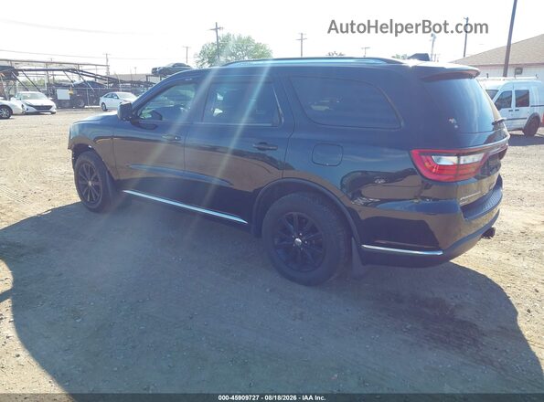 1C4RDJAG2HC691121 2017 DODGE DURANGO Черный Задняя левая четверть