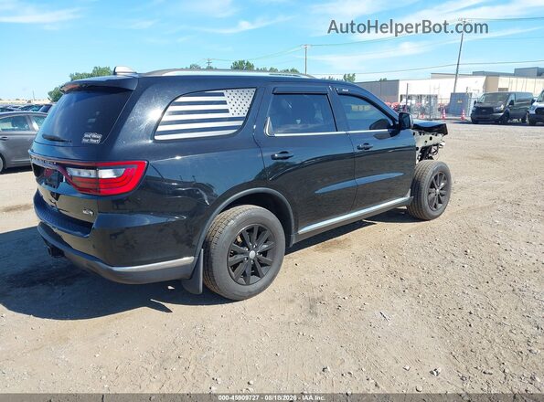 1C4RDJAG2HC691121 2017 DODGE DURANGO Черный Задняя правая четверть