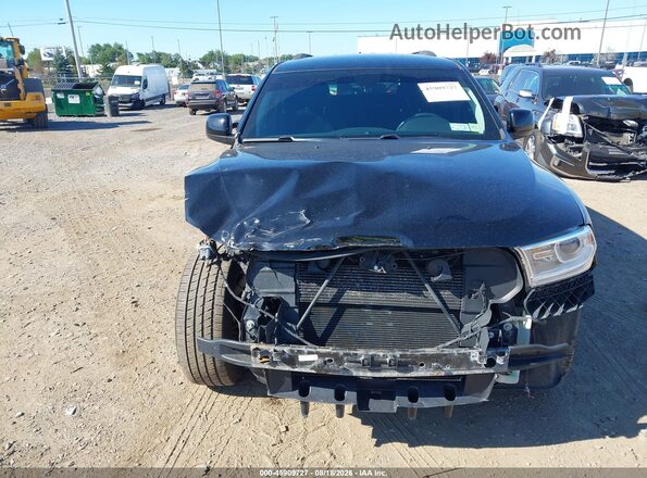 1C4RDJAG2HC691121 2017 DODGE DURANGO Черный Вид задней части салона