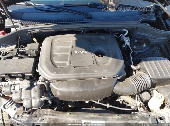 1C4RDJAG2HC691121 2017 DODGE DURANGO Черный Вид сзади
