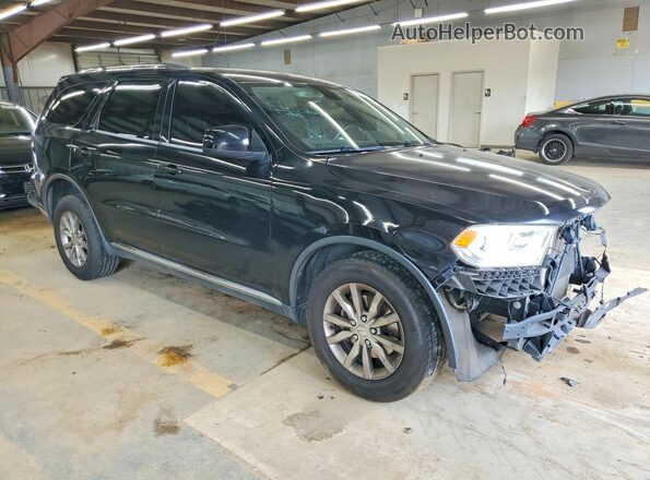 1C4RDJAG2HC766867 2017 DODGE DURANGO Black Przód prawy