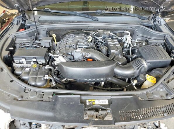 1C4RDJAG2HC766867 2017 DODGE DURANGO Black Widok komory silnika