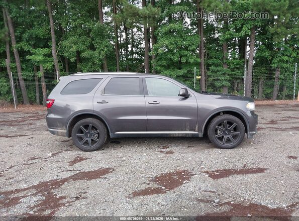 1C4RDJAG2HC883686 2017 DODGE DURANGO Silver უკანა სალონის ხედი