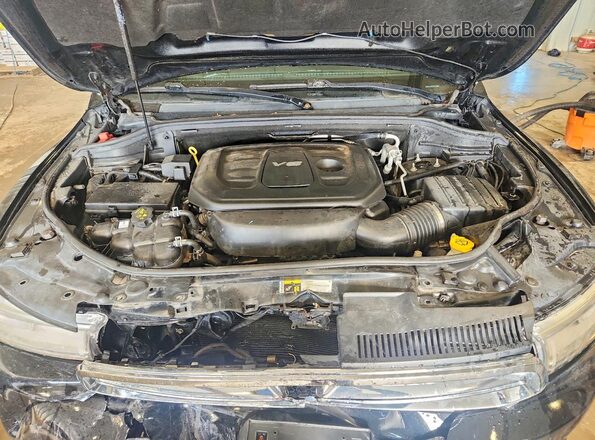 1C4RDJAG2HC884059 2017 DODGE DURANGO Black Widok komory silnika