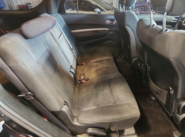 1C4RDJAG2HC884059 2017 DODGE DURANGO Black Widok wnętrza z tyłu