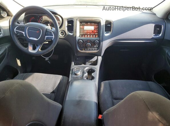 1C4RDJAG2HC937617 2017 DODGE DURANGO White Widok deski rozdzielczej