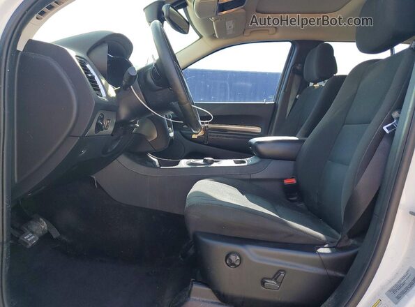 1C4RDJAG2HC937617 2017 DODGE DURANGO White Widok wnętrza z przodu