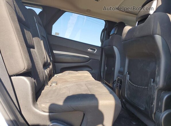 1C4RDJAG2HC937617 2017 DODGE DURANGO White Widok wnętrza z tyłu