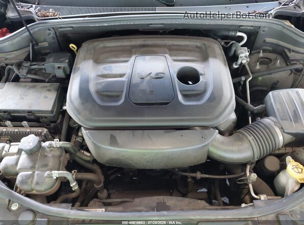 1C4RDJAG2KC839744 2019 DODGE DURANGO Черный Вид сзади