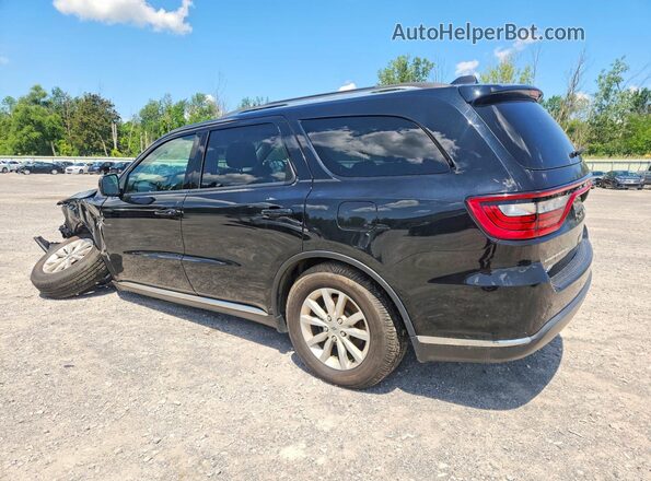 1C4RDJAG2LC252980 2020 DODGE DURANGO Black უკანა მარცხენა