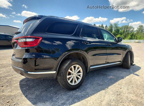 1C4RDJAG2LC252980 2020 DODGE DURANGO Black უკანა მარჯვენა