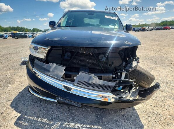 1C4RDJAG2LC252980 2020 DODGE DURANGO Black წინა ხედი