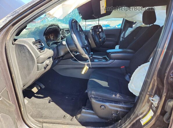 1C4RDJAG2MC688603 2021 DODGE DURANGO Gray Вид салону спереду