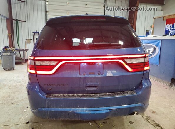 1C4RDJAG2PC676164 2023 DODGE DURANGO Blue Հետևի տեսք