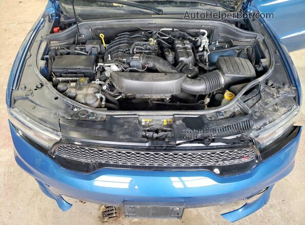1C4RDJAG2PC676164 2023 DODGE DURANGO Blue Շարժիչի բաժամունքի տեսք