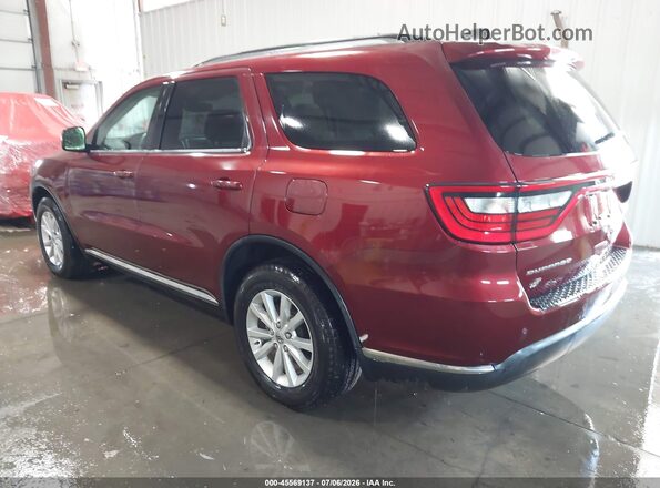 1C4RDJAG3KC525326 2019 DODGE DURANGO Red Tył lewy