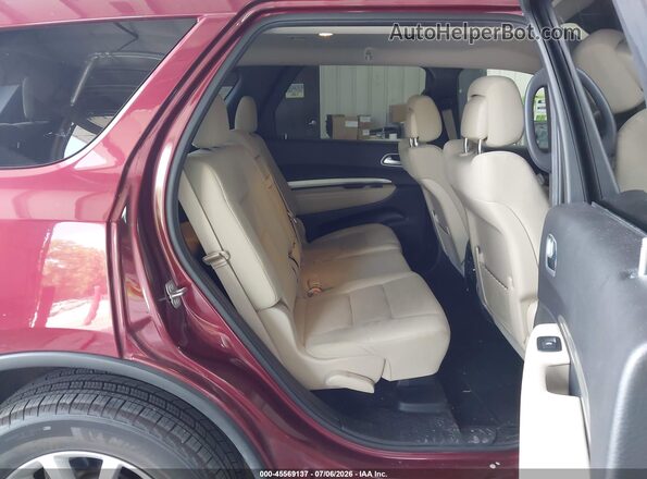1C4RDJAG3KC525326 2019 DODGE DURANGO Red Widok naklejki z numerem VIN