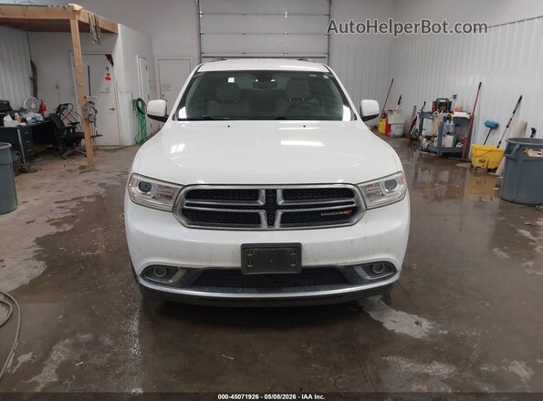 1C4RDJAG3KC585235 2019 DODGE DURANGO White Vista del cuadro de instrumentos