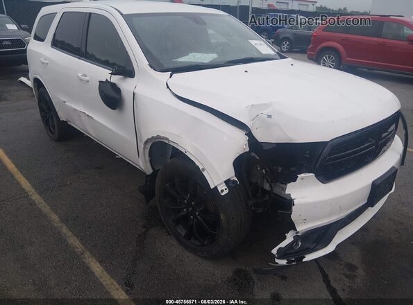 1C4RDJAG3KC833712 2019 DODGE DURANGO White Widok z przodu