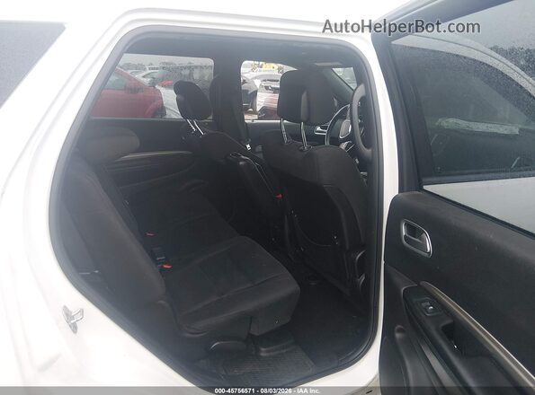 1C4RDJAG3KC833712 2019 DODGE DURANGO White Widok naklejki z numerem VIN