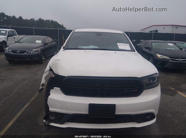 1C4RDJAG3KC833712 2019 DODGE DURANGO White Widok wnętrza z tyłu