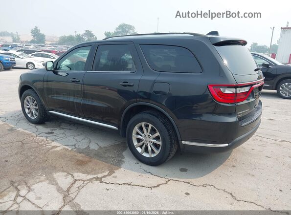 1C4RDJAG4GC442012 2016 DODGE DURANGO Black Задня ліва чверть