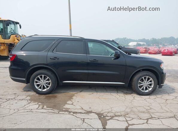 1C4RDJAG4GC442012 2016 DODGE DURANGO Black Вид задньої частини салону