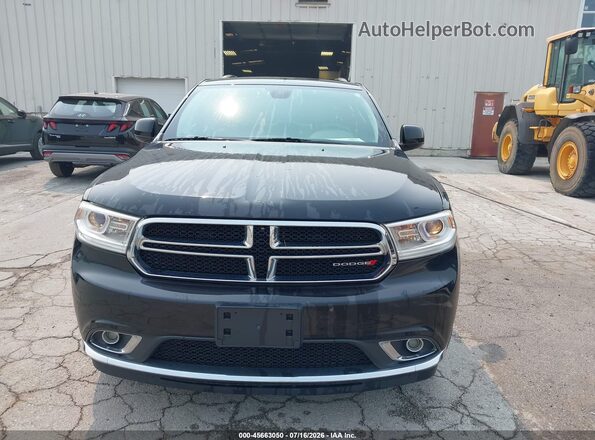 1C4RDJAG4GC442012 2016 DODGE DURANGO Black Вид щитка приладів
